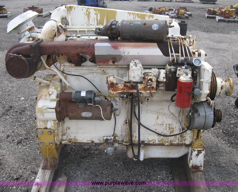 image for item AS9099 Caterpillar 3306 six cylinder diesel engine