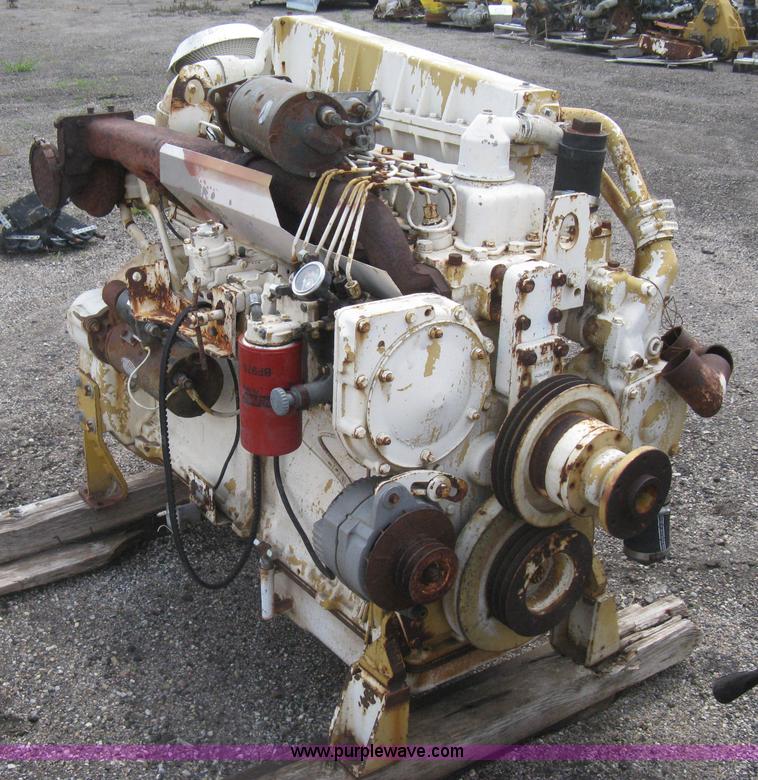 image for item AS9099 Caterpillar 3306 six cylinder diesel engine