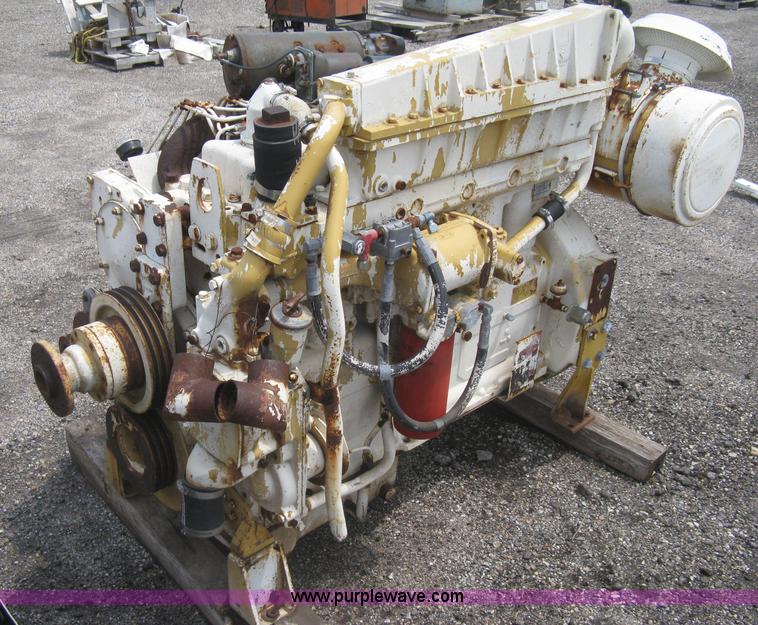 image for item AS9099 Caterpillar 3306 six cylinder diesel engine