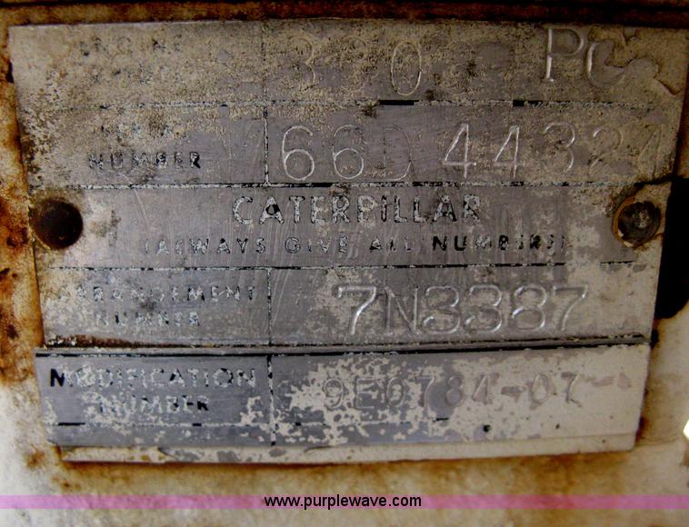 image for item AS9099 Caterpillar 3306 six cylinder diesel engine