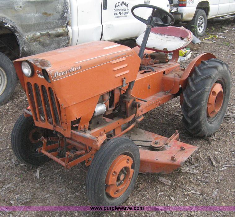 image for item AS9104 Power King garden tractor