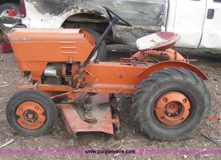 image for item AS9104 Power King garden tractor