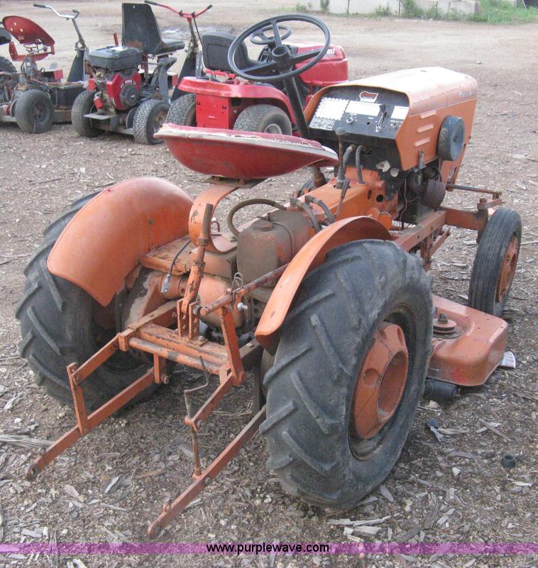 image for item AS9104 Power King garden tractor