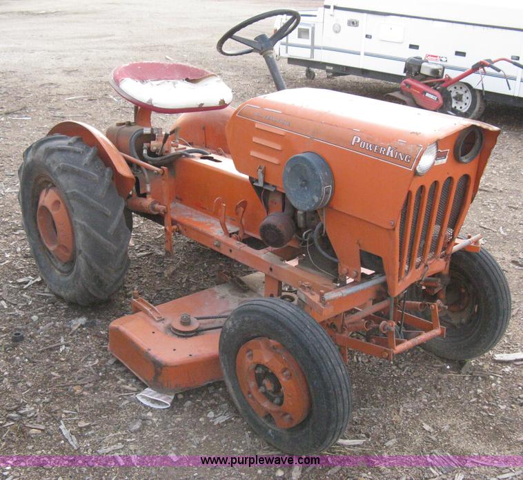 image for item AS9104 Power King garden tractor