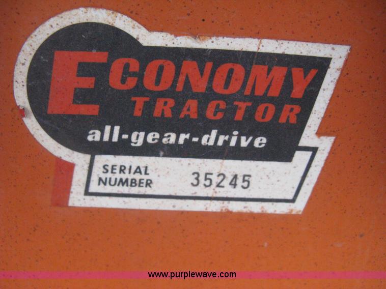image for item AS9104 Power King garden tractor