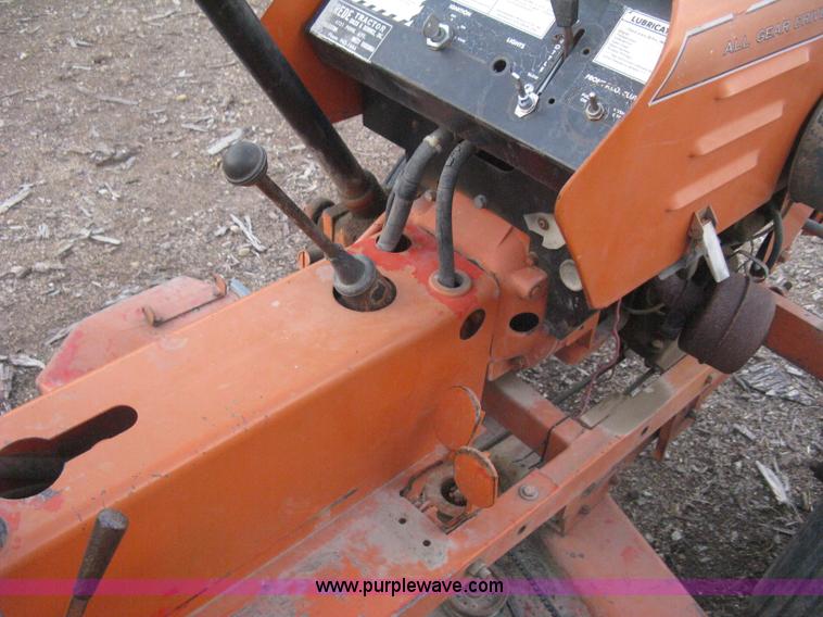 image for item AS9104 Power King garden tractor