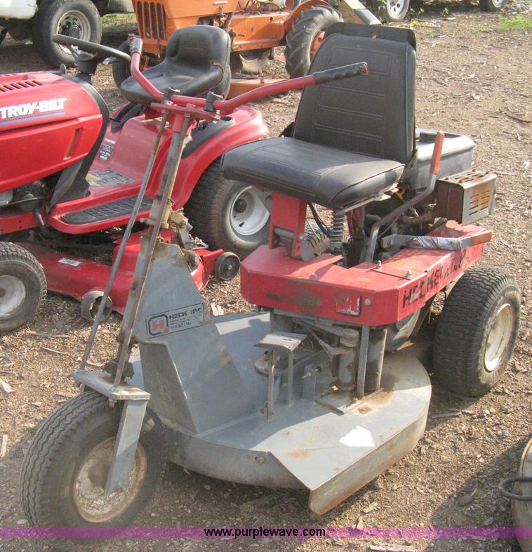 image for item AS9106 Heckendorn 73906-1 riding lawn mower