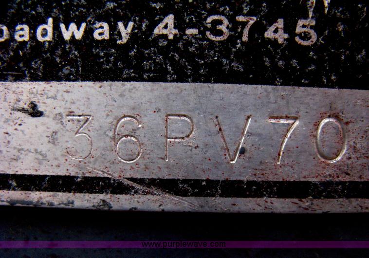 image for item AS9107 Heckendorn 36PV70 riding lawn mower