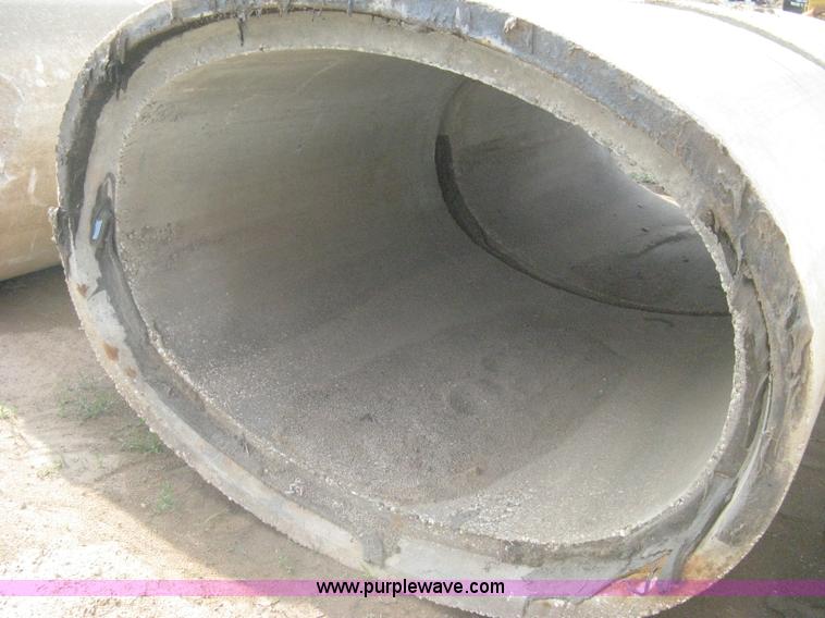 image for item AS9109 (6) Concrete flange end oval culvert pipe