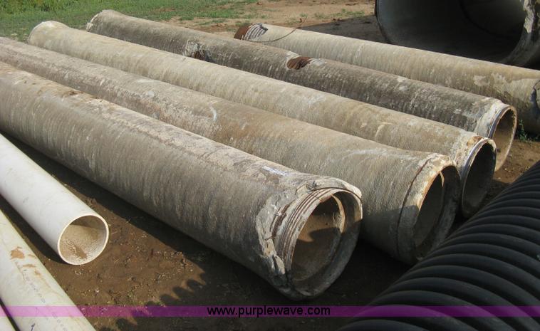 image for item AS9112 (5) concrete over steel under ground liquid waste pipe