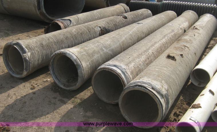 image for item AS9112 (5) concrete over steel under ground liquid waste pipe