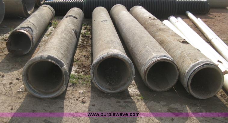 image for item AS9112 (5) concrete over steel under ground liquid waste pipe