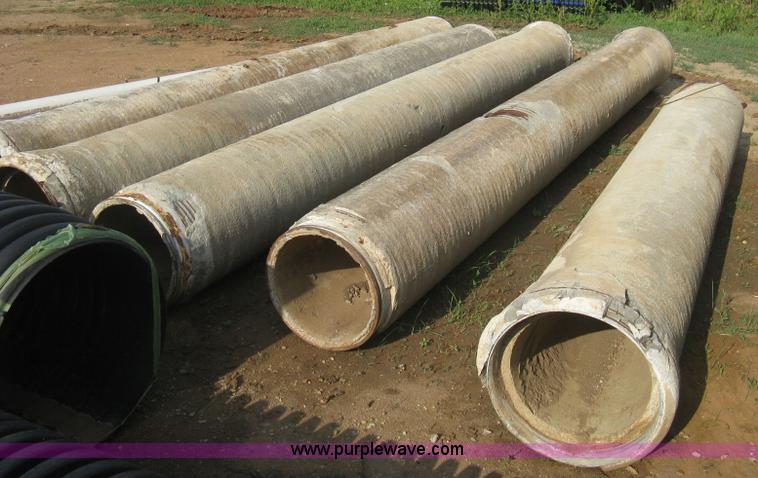 image for item AS9112 (5) concrete over steel under ground liquid waste pipe