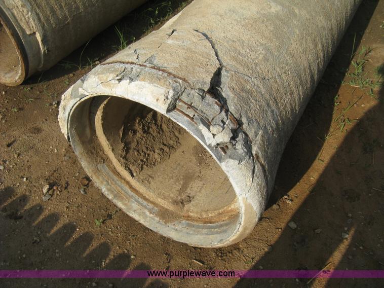 image for item AS9112 (5) concrete over steel under ground liquid waste pipe