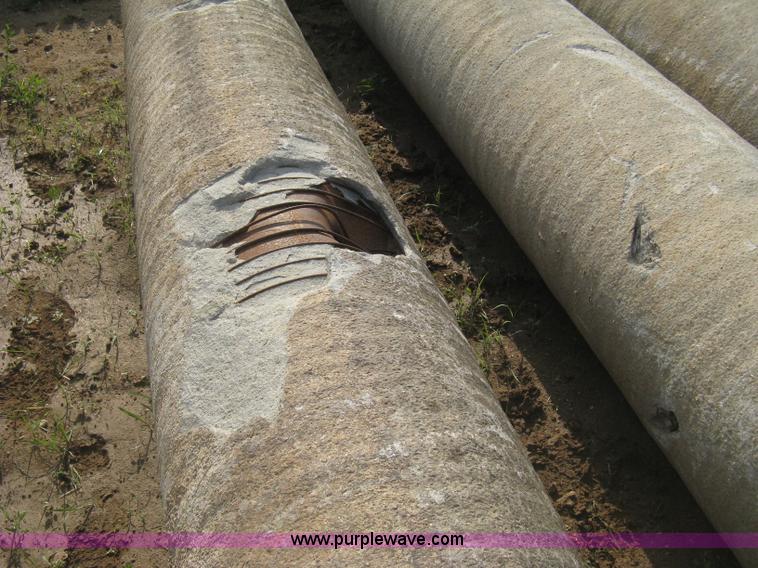 image for item AS9112 (5) concrete over steel under ground liquid waste pipe