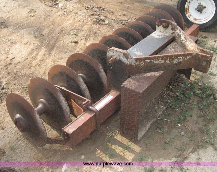 image for item AS9123 Shop built disk harrow