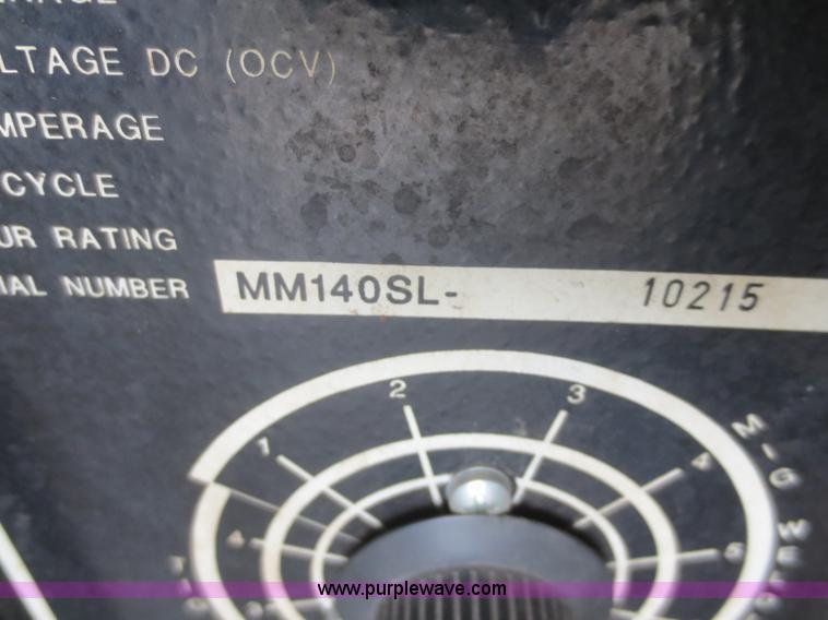 image for item AZ9225 Snap-On MM140SL mig and tig welder