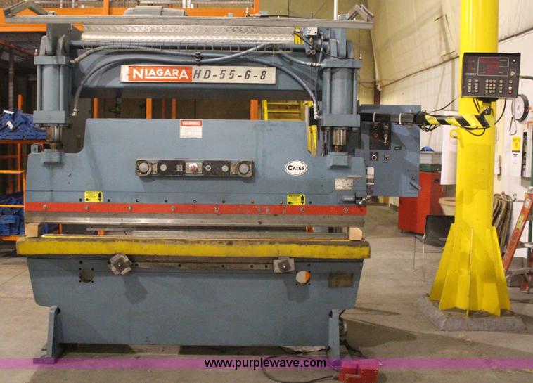 image for item AZ9842 Niagara HD-55-6-8 metal brake