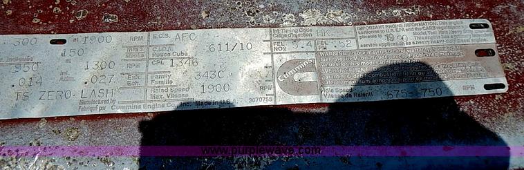 image for item AZ9904 (13) assorted Cummins diesel engines