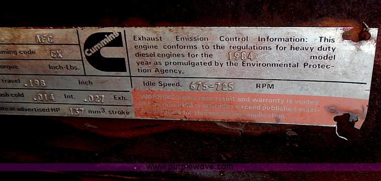 image for item AZ9904 (13) assorted Cummins diesel engines