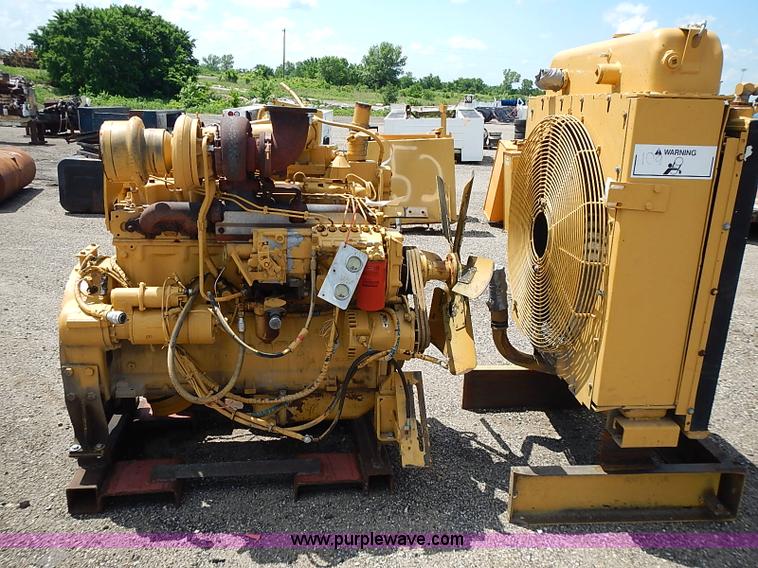 image for item AZ9933 Caterpillar 3306 diesel engine and accessories