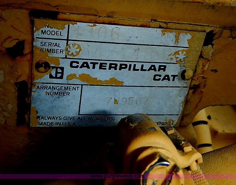 image for item AZ9933 Caterpillar 3306 diesel engine and accessories