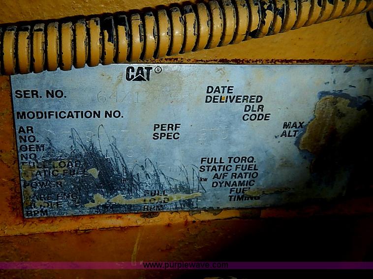 image for item AZ9933 Caterpillar 3306 diesel engine and accessories