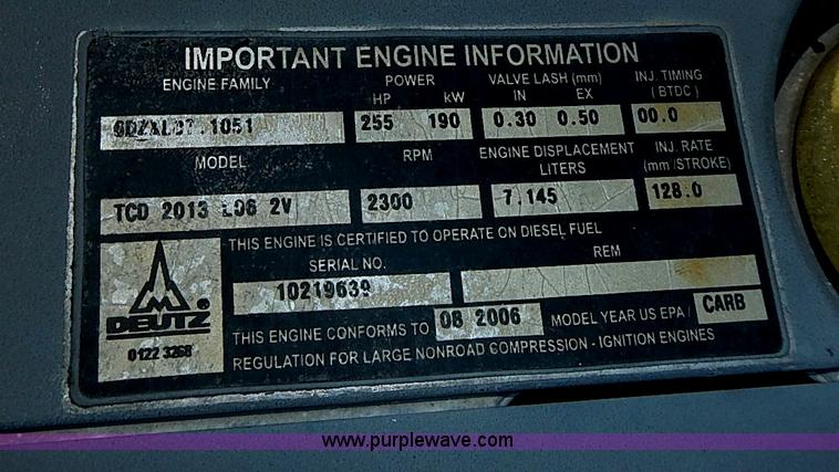 image for item AZ9934 Deutz diesel powered engine