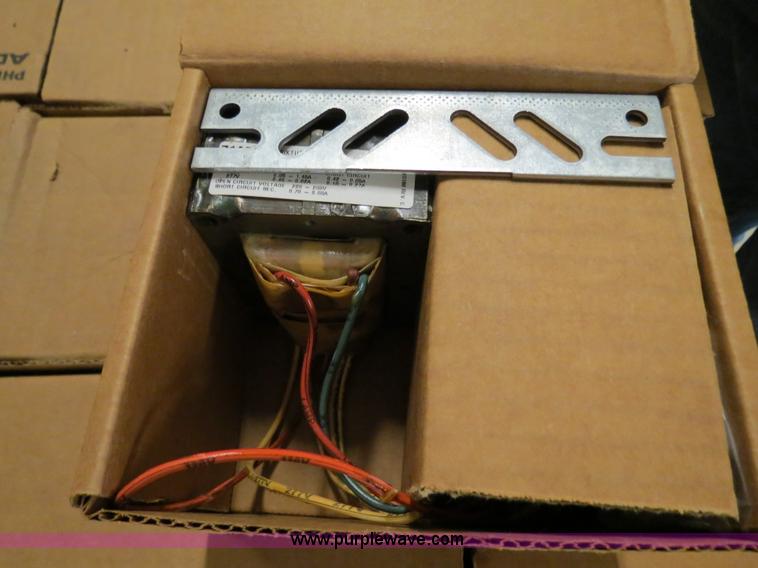 image for item B4919 Assorted outdoor light fixtures, ballast kits, and other parts