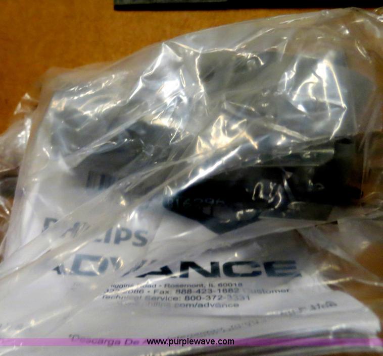 image for item B4919 Assorted outdoor light fixtures, ballast kits, and other parts