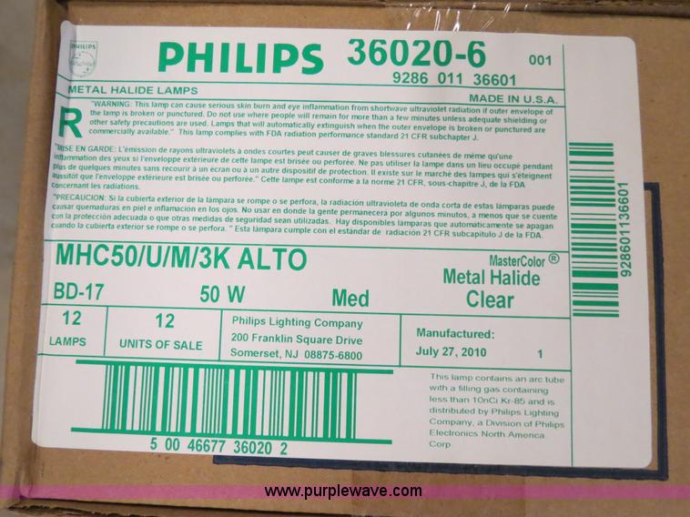 image for item B4919 Assorted outdoor light fixtures, ballast kits, and other parts