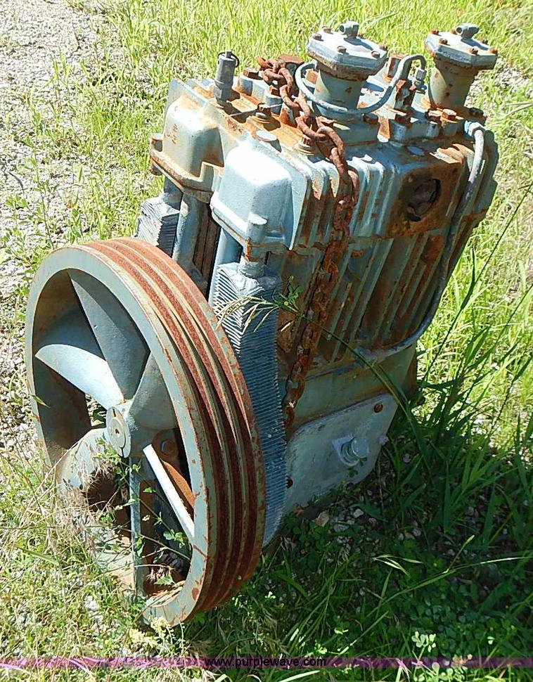 John Wood 75 gallon air compressor in Manhattan, KS Item BA9747 sold Purple Wave