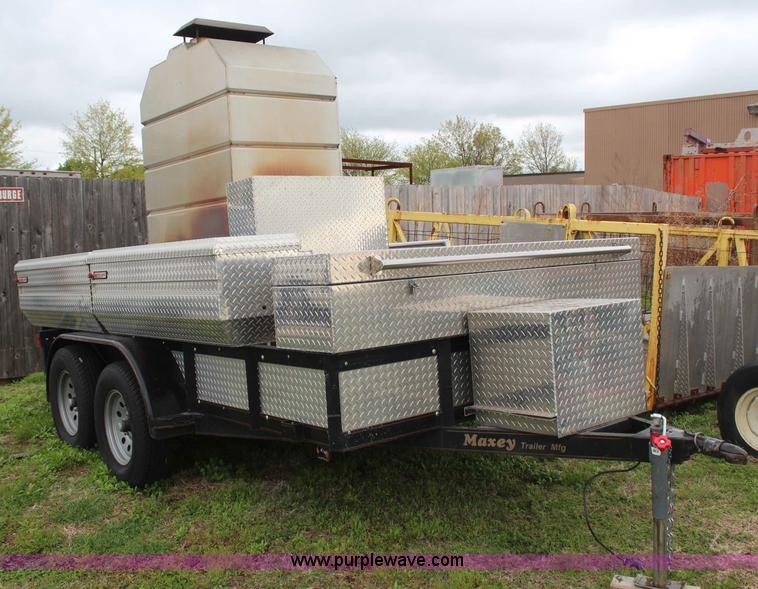 image for item D1012 2006 Maxey double axle smoker trailer