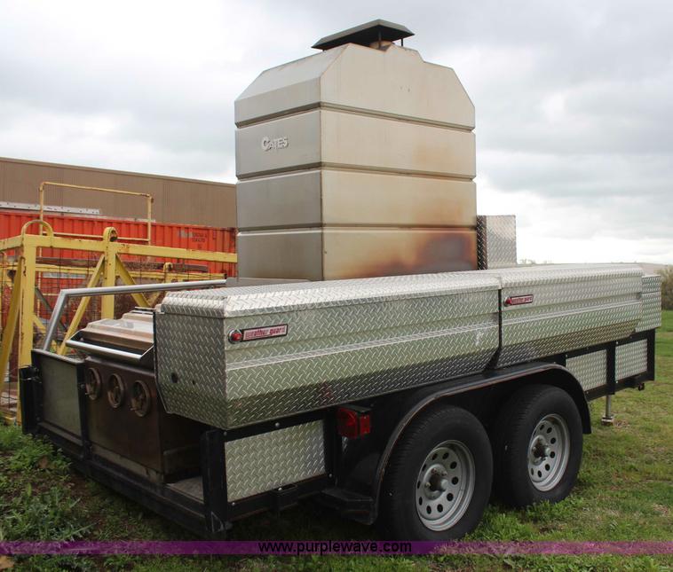 image for item D1012 2006 Maxey double axle smoker trailer