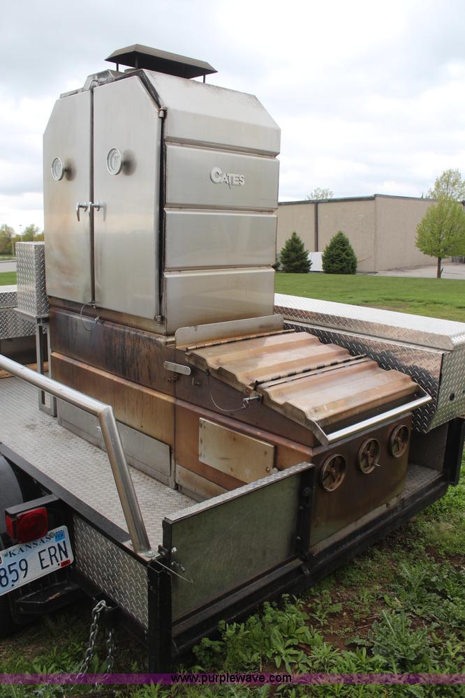 image for item D1012 2006 Maxey double axle smoker trailer