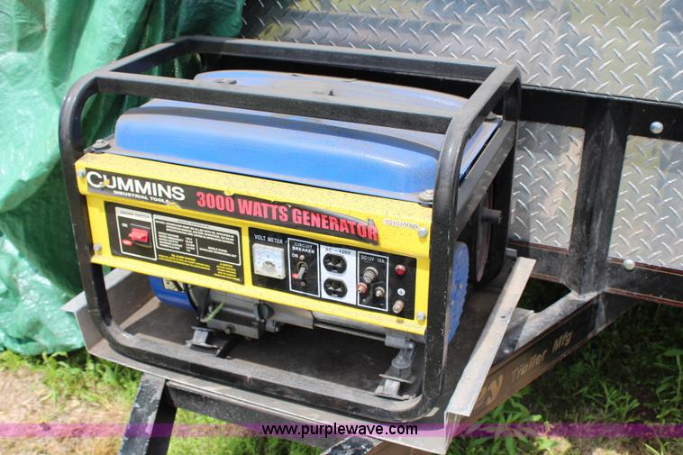 image for item D1012 2006 Maxey double axle smoker trailer