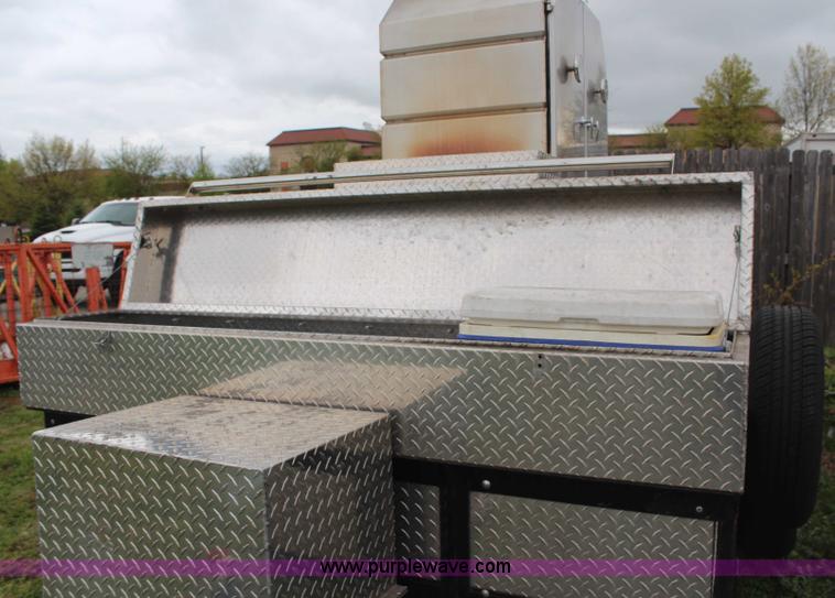 image for item D1012 2006 Maxey double axle smoker trailer