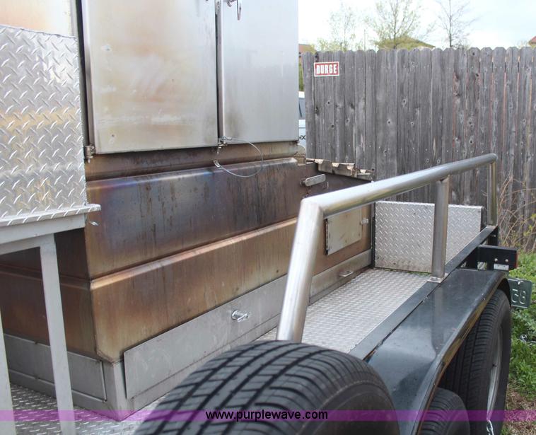 image for item D1012 2006 Maxey double axle smoker trailer