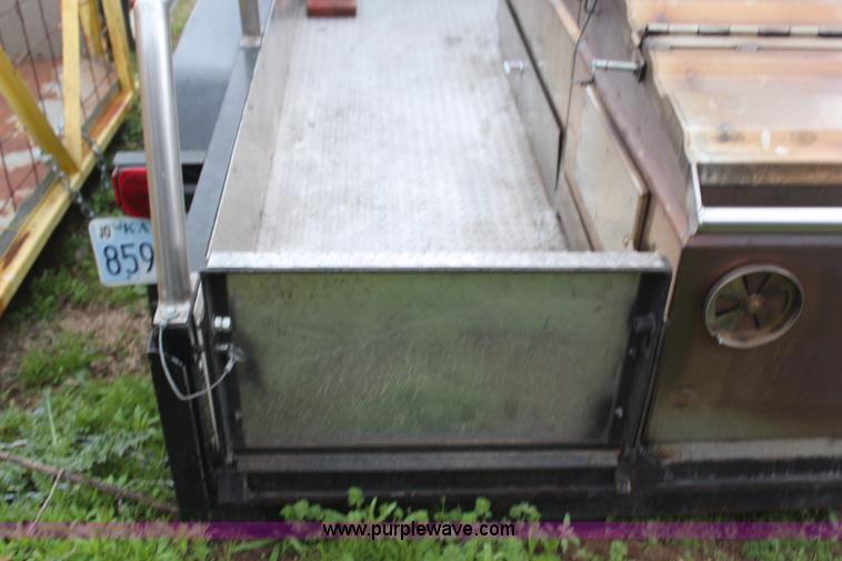image for item D1012 2006 Maxey double axle smoker trailer