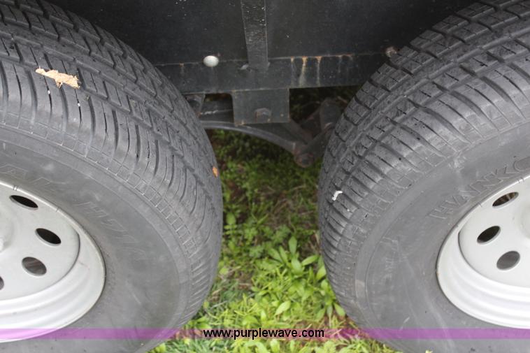 image for item D1012 2006 Maxey double axle smoker trailer