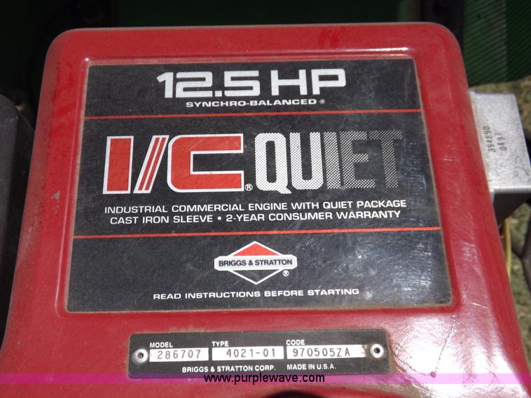 image for item H1863 Deutz Allis lawn mower