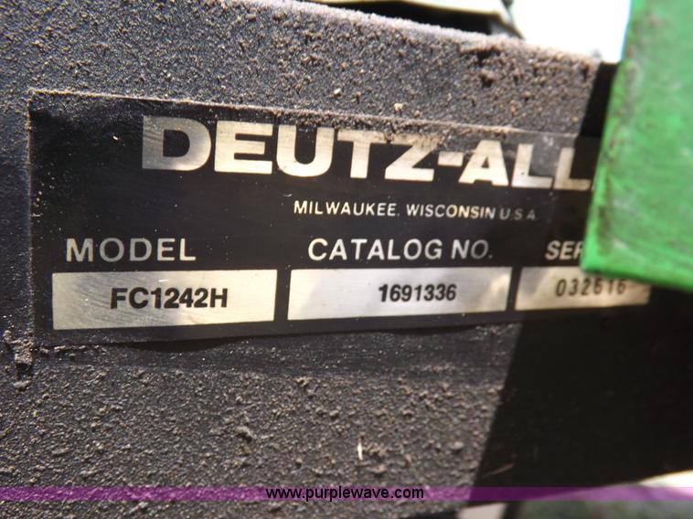 image for item H1863 Deutz Allis lawn mower