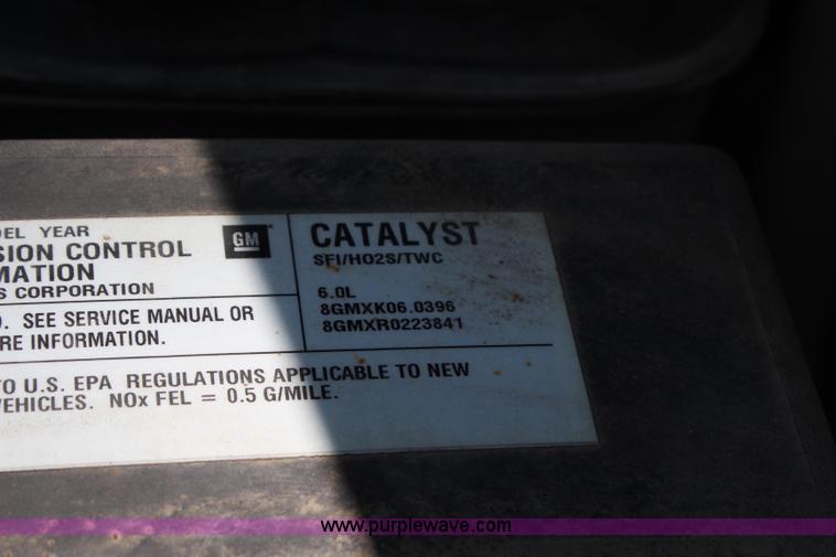 image for item H2503 2008 Chevrolet Silverado 2500HD Ext. Cab pickup truck