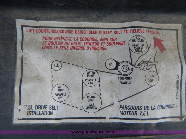 image for item H3321 1988 Ford F250 flatbed truck