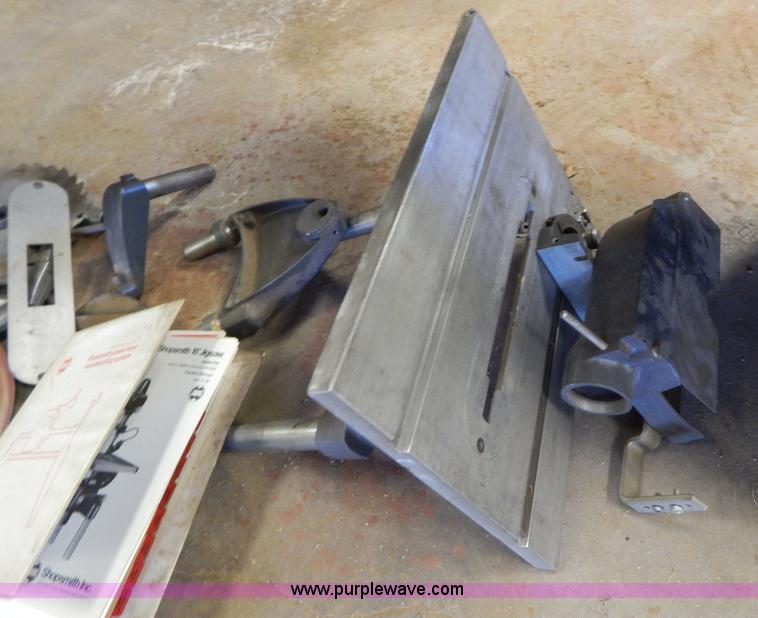 image for item H3323 Shop Smith Mark V tool wood working system