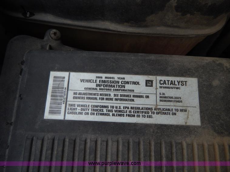 image for item H3388 2008 Chevrolet Silverado 1500 pickup truck