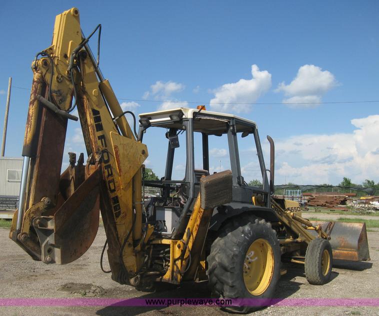 image for item H6343 Ford 555D backhoe