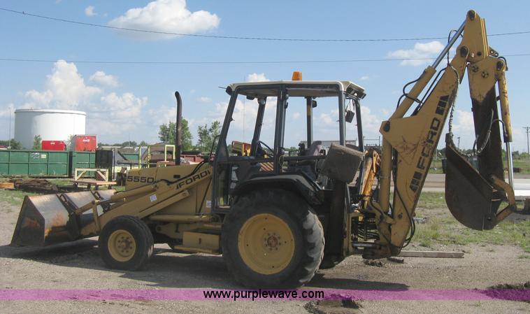 image for item H6343 Ford 555D backhoe