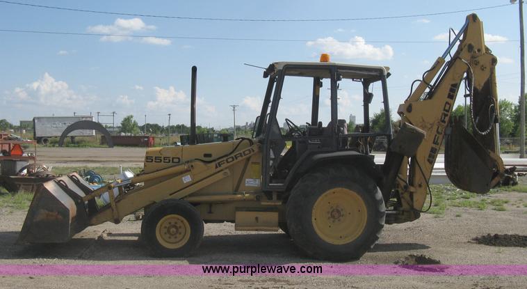 image for item H6343 Ford 555D backhoe