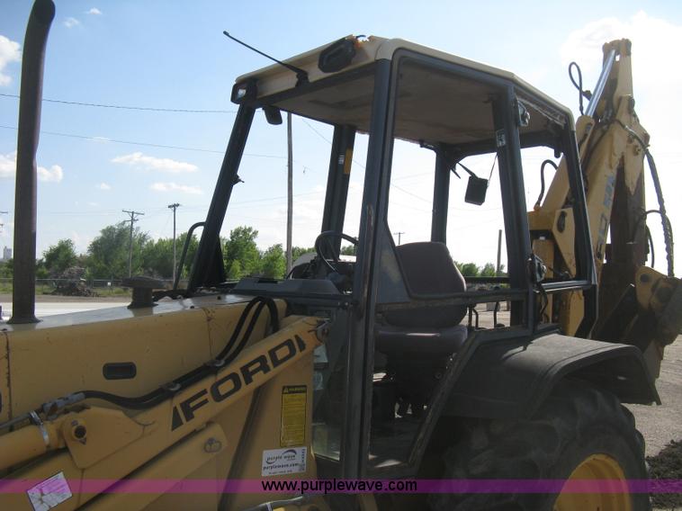 image for item H6343 Ford 555D backhoe